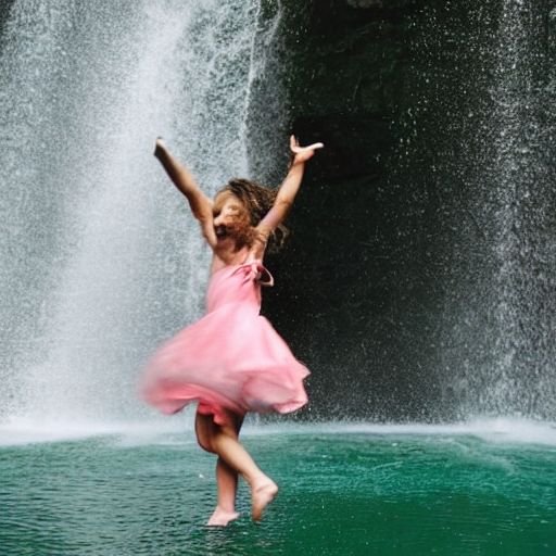 The Inspiring Story of a Girl on a Wheelchair Dancing Under the Waterfall
