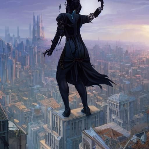 Dancing on the Top of a Skyscraper: A Celebration of Life and Freedom