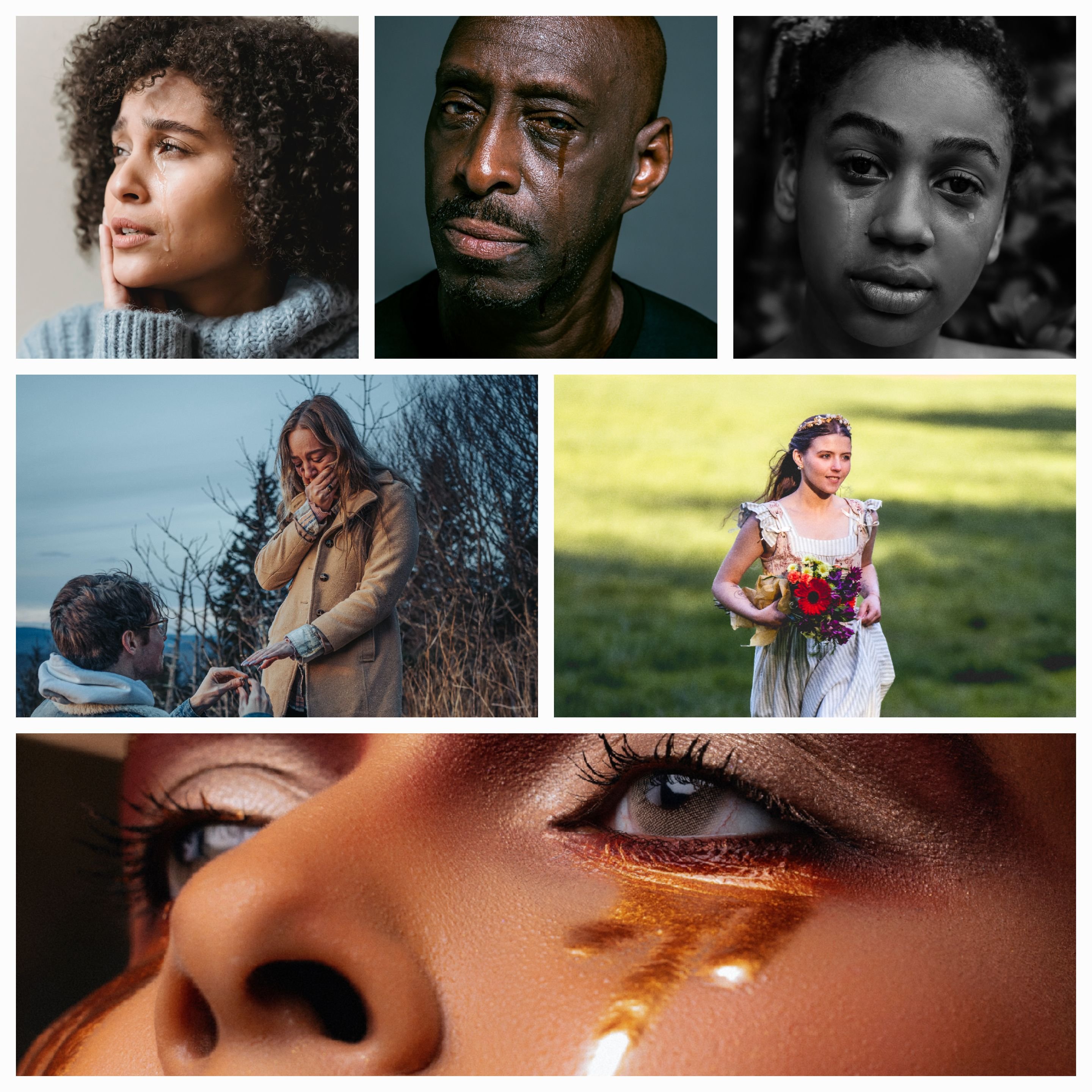 The Profound Embrace: A Tear Rolled in Love