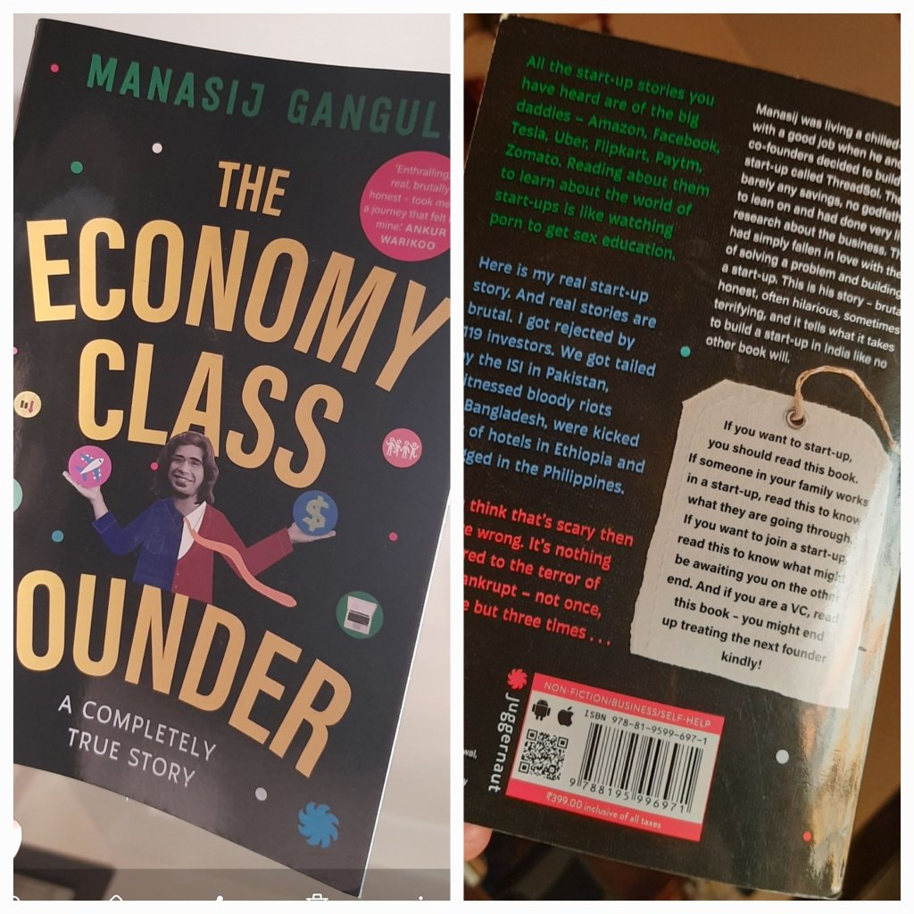 The Economy Class Founder: A Book Review of Manasij Ganguli’s Startup&nbsp;Memoir