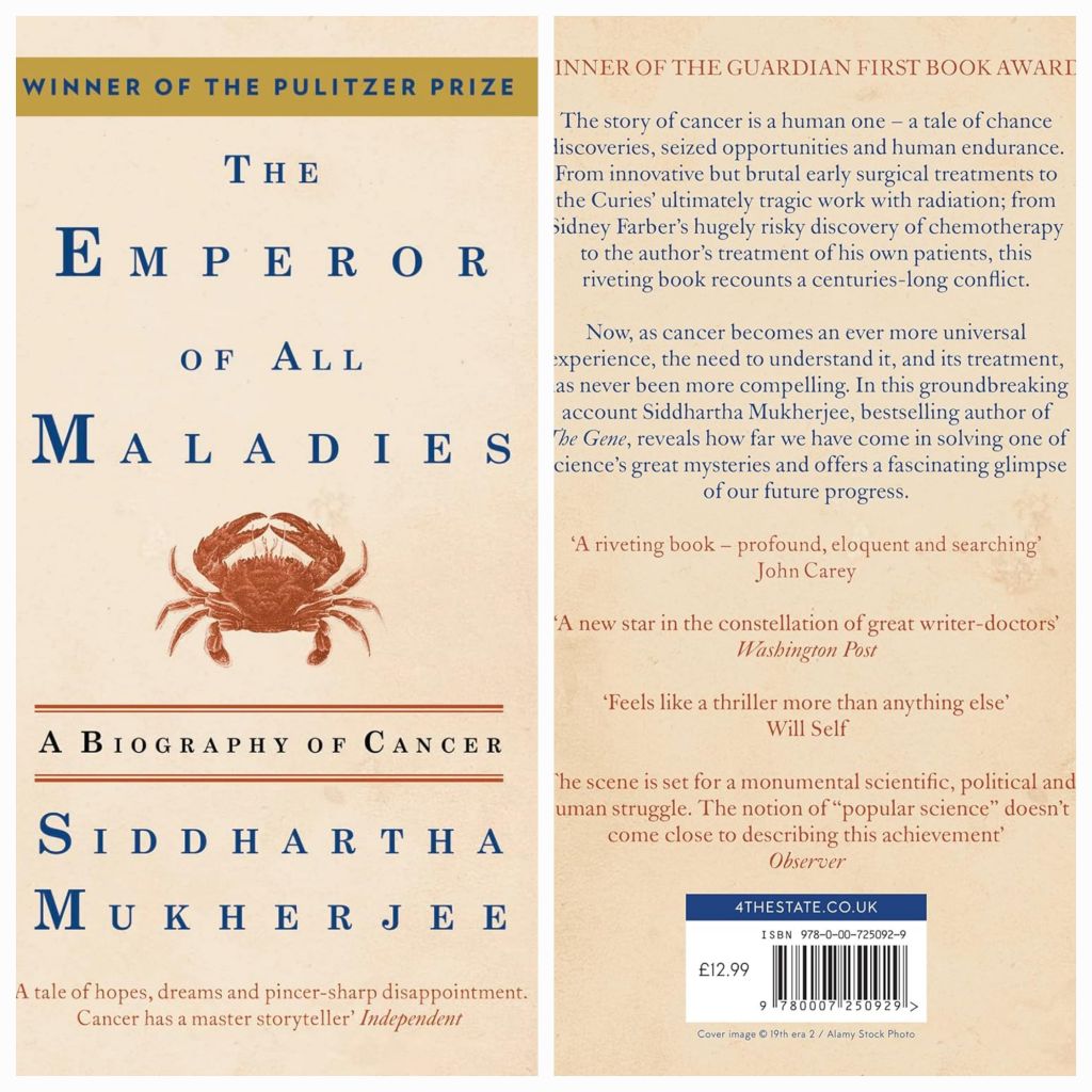 The Emperor of All Maladies: A Comprehensive Journey Through Cancer's History and Humanity's Fight #TBRChallenge #bookchatter #BookReview