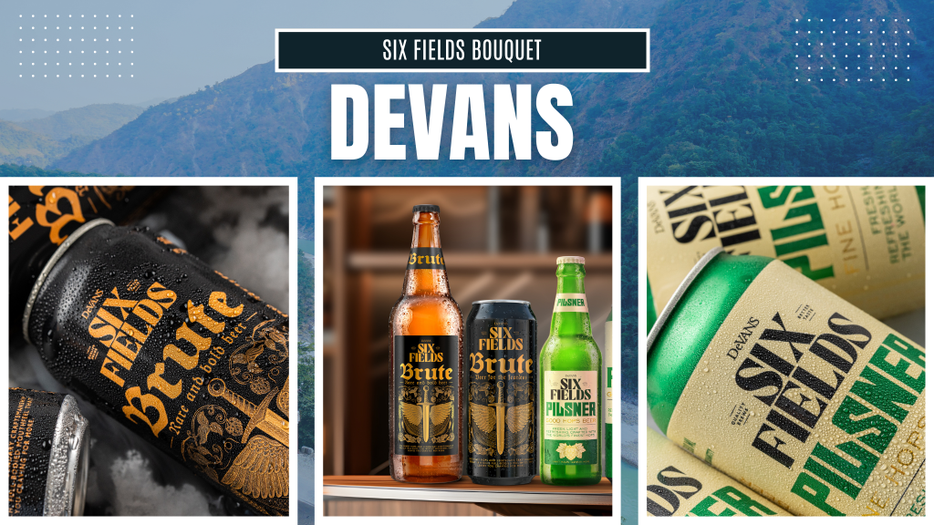 DeVANS Expands Six Fields Portfolio with Bold Premium Lagers: Brute and Pilsner