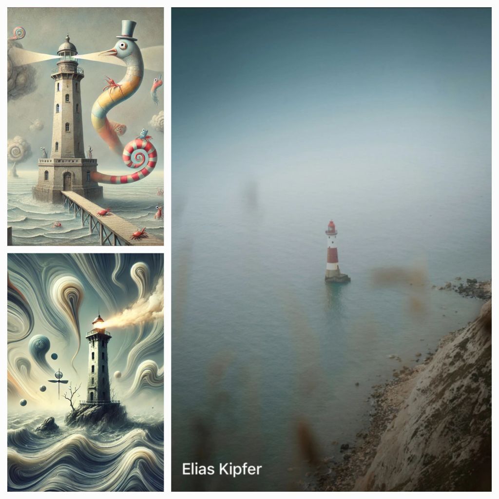The Lighthouse’s Lament: An Avant-Garde Poetic Journey Through Mist and Sea #Whatdoyousee&nbsp;#WDYS