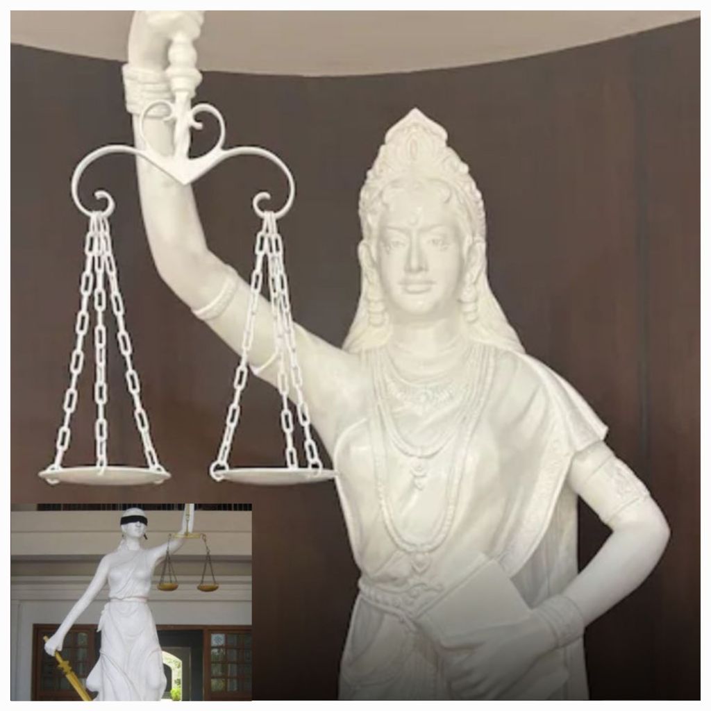Unveiling India’s New Lady of Justice: A Bold Symbol of Vision, Law, and Transformation #SupremeCourt&nbsp;#LadyJustice