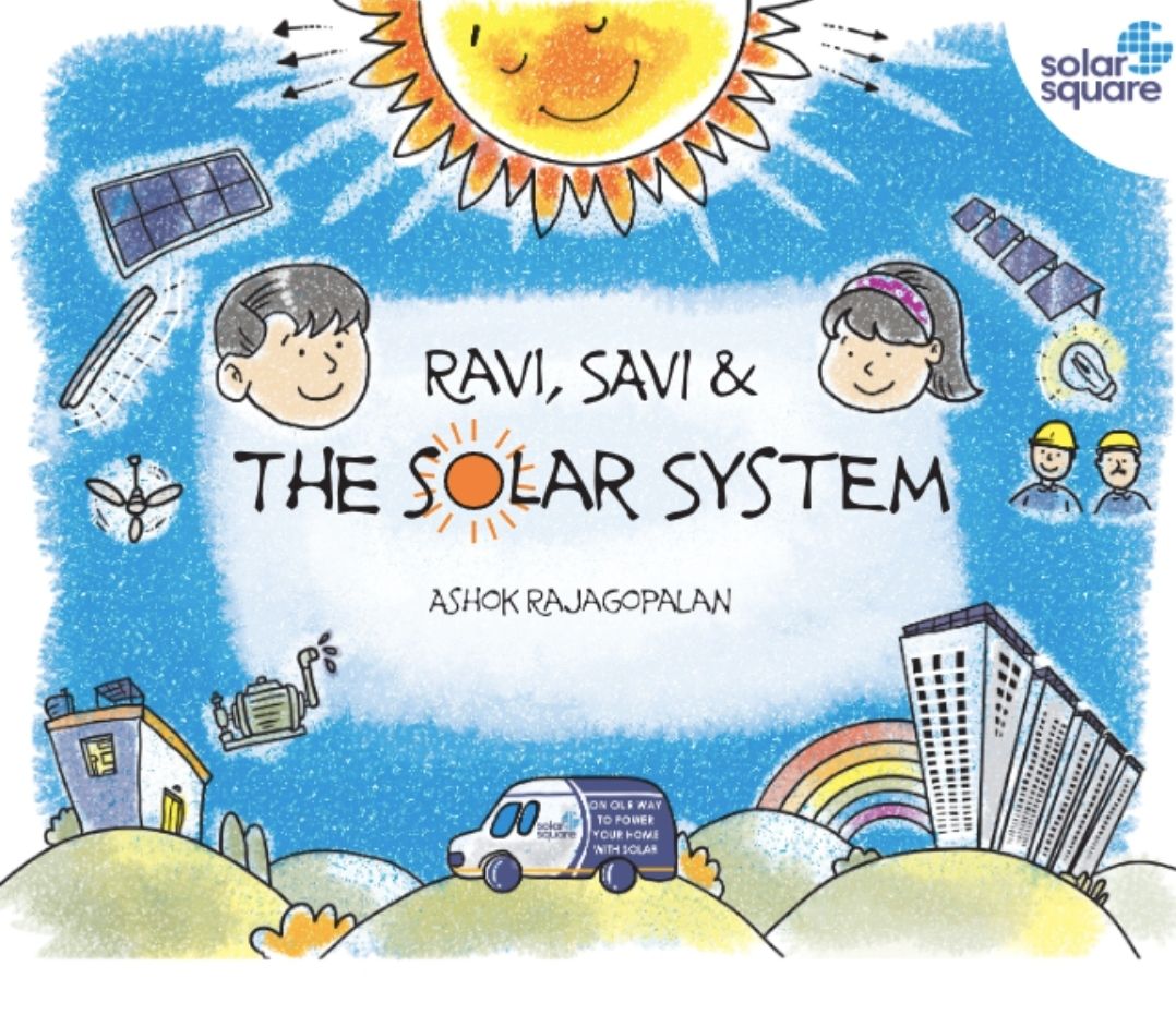 India Gets Its First Storybook on Rooftop Solar: SolarSquare Launches “Ravi & Savi”