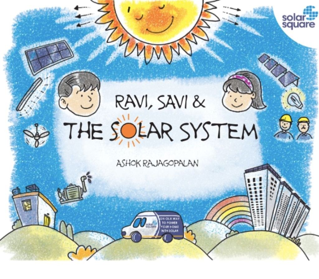 India Gets Its First Storybook on Rooftop Solar: SolarSquare Launches “Ravi &&nbsp;Savi”