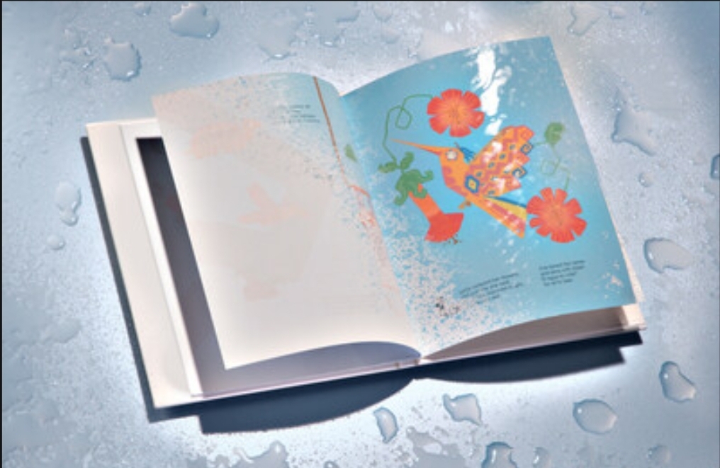 The Dehydrating Book: A Story That Exists Only With Water