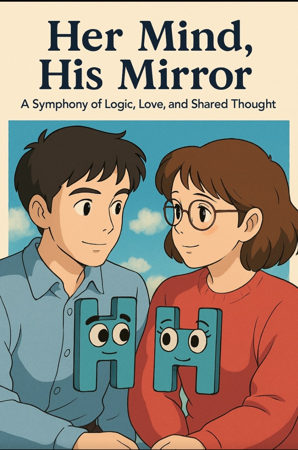 Her Mind, His Mirror: A Symphony of Logic, Love, and Shared Thought #BlogchatterA2Z&nbsp;#poetry