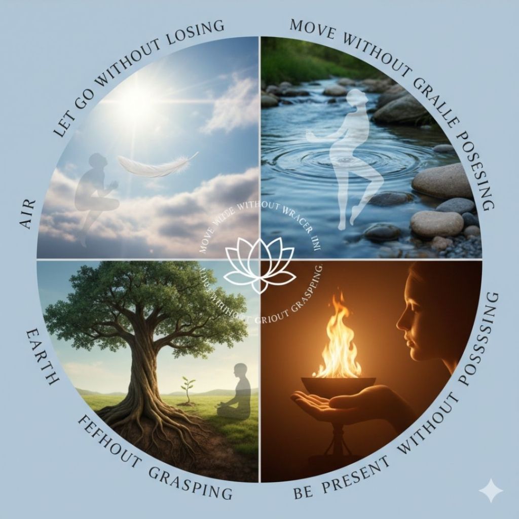 The 4 Elements of Inner Peace: A Journey Through Air, Water, Earth, and Fire