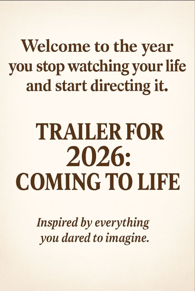 Trailer for 2026 - A vision reel of the year ahead #BlogchatterWrapParty