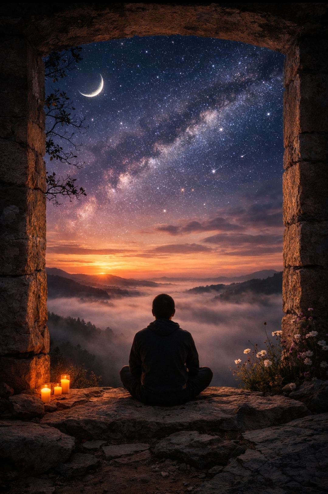 Between Breaths, Where the Door Stays Ajar: The Sacred Pause Between What Was and What Waits