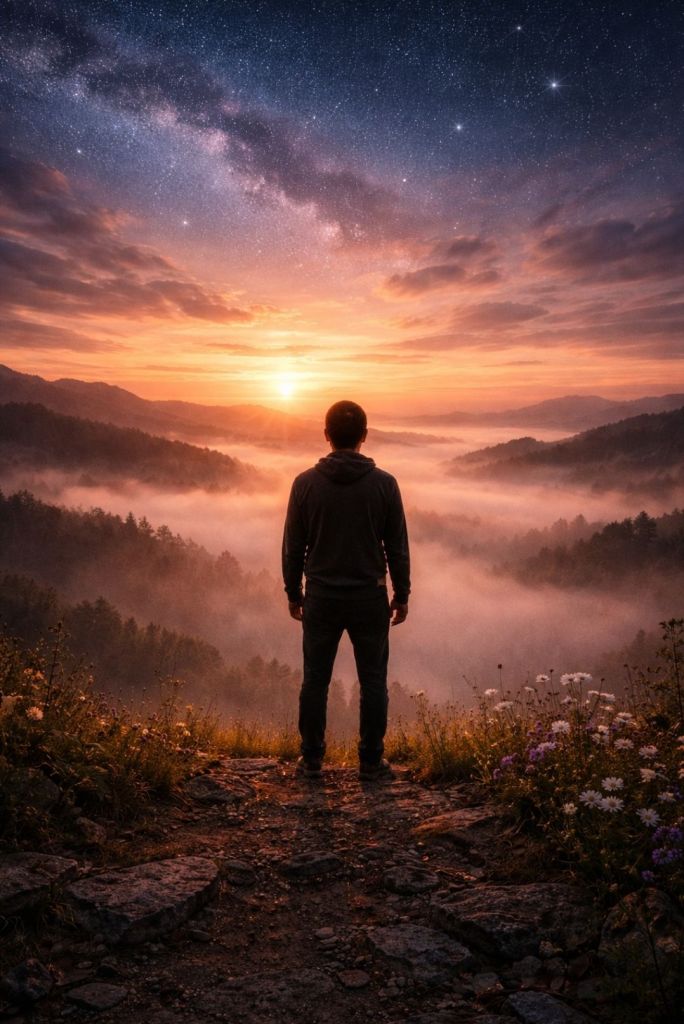 Between Breaths, Where the Door Stays Ajar: The Sacred Pause Between What Was and What Waits