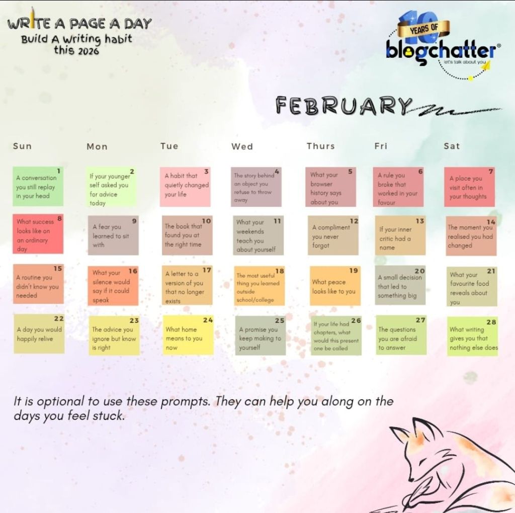 One Page a Day: The Quiet Practice of Showing Up #WriteAPageADay