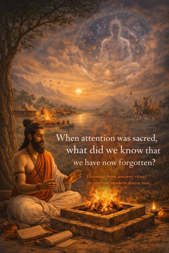 When Attention Was Sacred: What the World Before the Upanishads Can Teach Us About Meaning Today