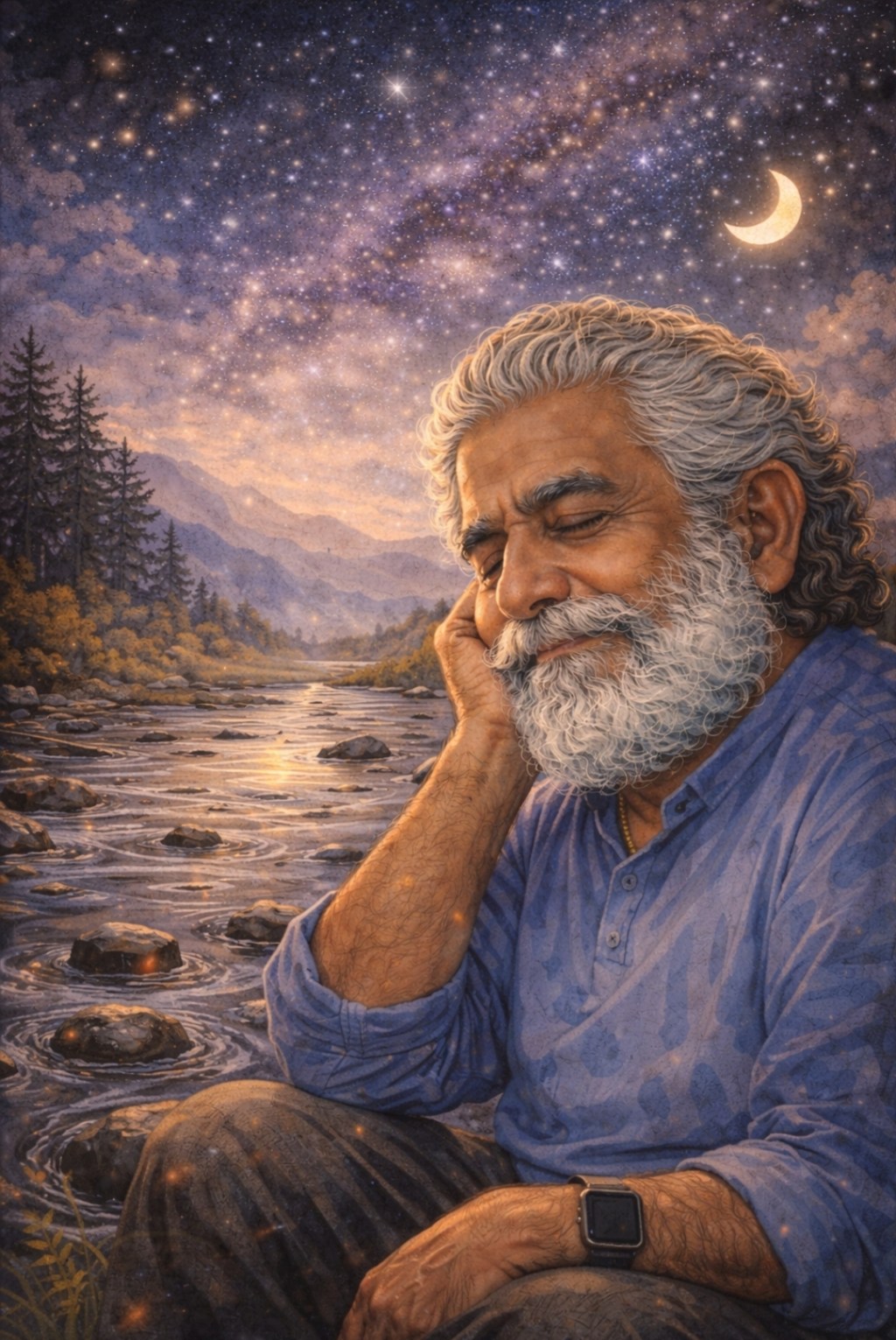 Beneath the Layers: A River, a Cosmos, and the Quiet Return to&nbsp;Self