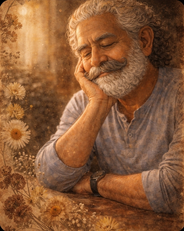 Some Dried Flowers — A Poem on Memory, Loss, and the Fragrance That Remains