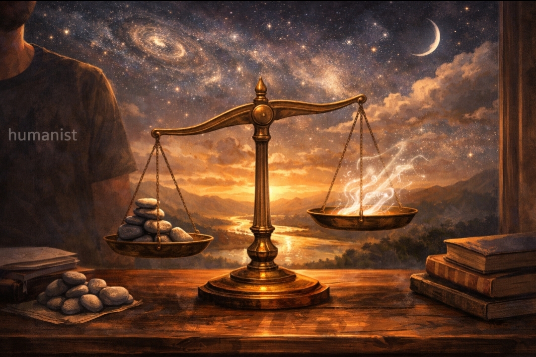 Unmarked by His Scales: His T-Shirt Reads “Humanist”